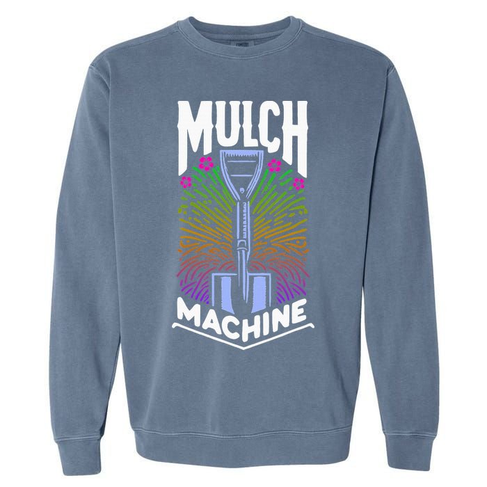 Mulch Machine Garment-Dyed Sweatshirt