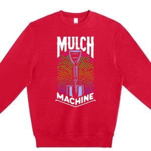 Mulch Machine Premium Crewneck Sweatshirt