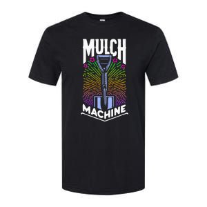 Mulch Machine Softstyle CVC T-Shirt