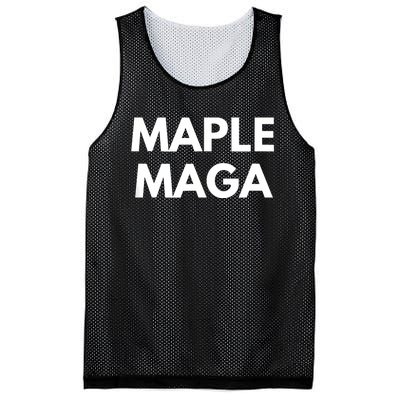 Maple Maga Mcga Make Canada Great Again Mesh Reversible Basketball Jersey Tank