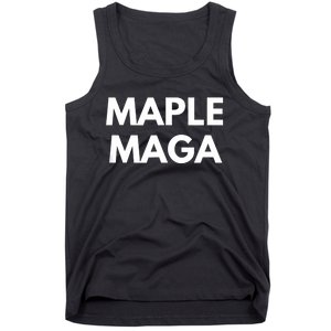 Maple Maga Mcga Make Canada Great Again Tank Top