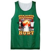 Milk Makes My Tummy Hurt Mesh Reversible Basketball Jersey Tank