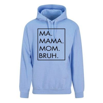 Ma Mama Mom Bruh Unisex Surf Hoodie