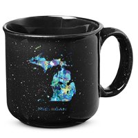 Michigan Map 15oz Campfire Ceramic Mug