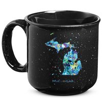 Michigan Map 15oz Campfire Ceramic Mug