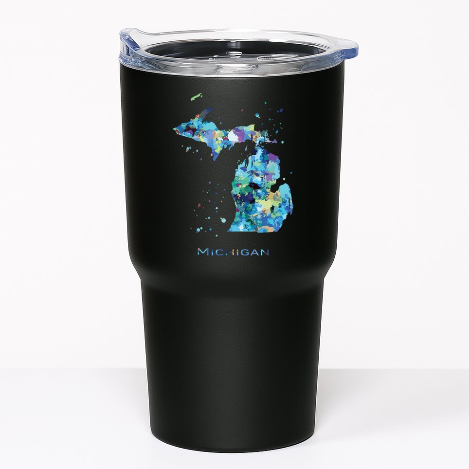 Michigan Map Tumbler
