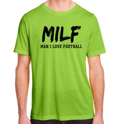 MILF Meaning Man I Love Football Funny Adult ChromaSoft Performance T-Shirt