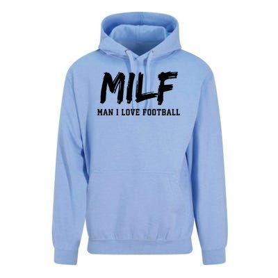 MILF Meaning Man I Love Football Funny Unisex Surf Hoodie