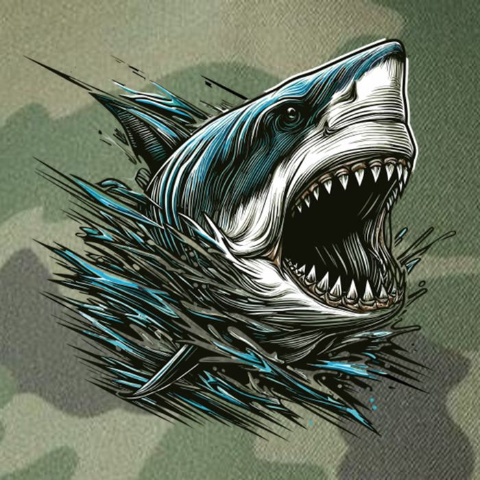 Majestic Megalodon Legacy Tie Dye Trucker Hat