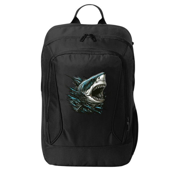 Majestic Megalodon City Backpack