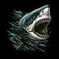 Majestic Megalodon City Backpack