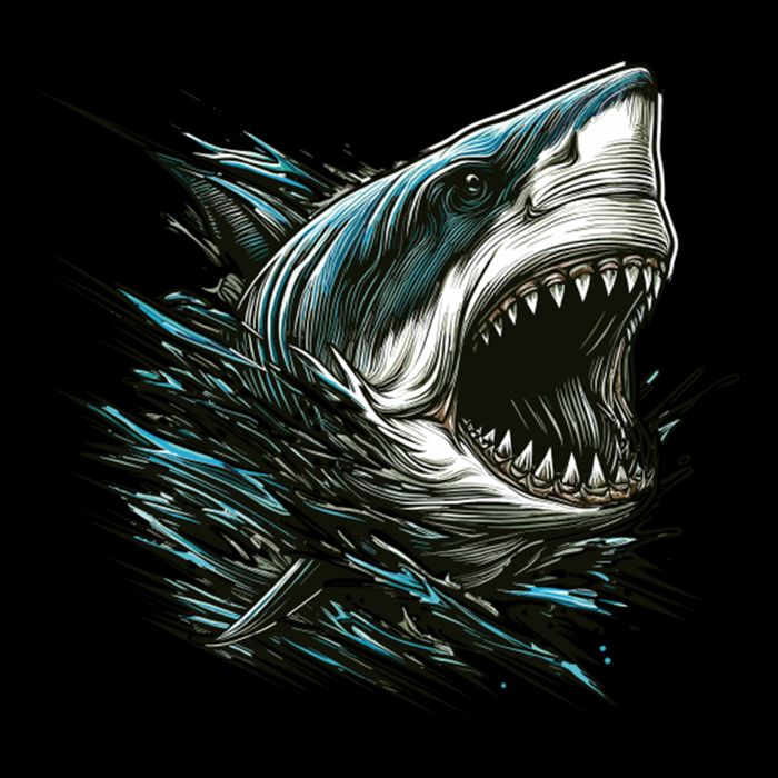 Majestic Megalodon City Backpack