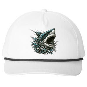 Majestic Megalodon Snapback Five-Panel Rope Hat