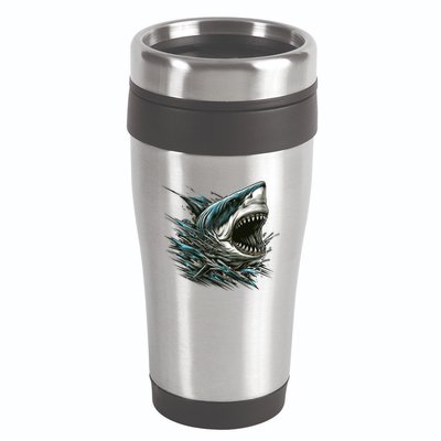Majestic Megalodon 16oz Travel Tumbler