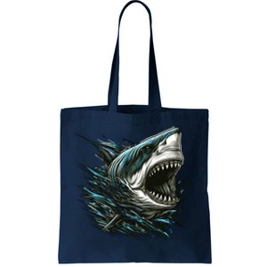 Majestic Megalodon Tote Bag