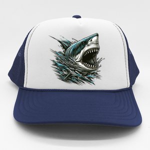 Majestic Megalodon Trucker Hat