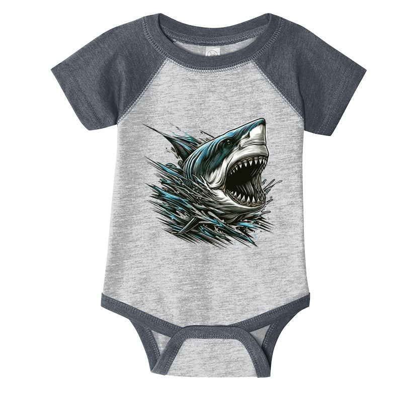 Majestic Megalodon Infant Baby Jersey Bodysuit