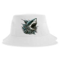 Majestic Megalodon Sustainable Bucket Hat