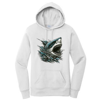 Majestic Megalodon Women's Pullover Hoodie