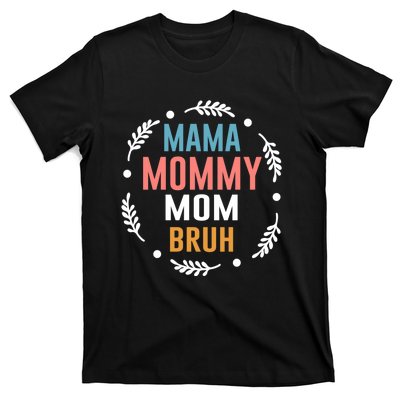 Ma Mama Mom Bruh Vintage Retro T-Shirt