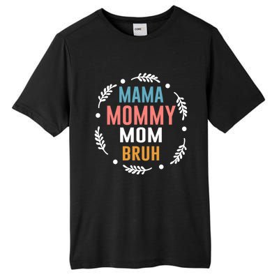 Ma Mama Mom Bruh Vintage Retro Tall Fusion ChromaSoft Performance T-Shirt