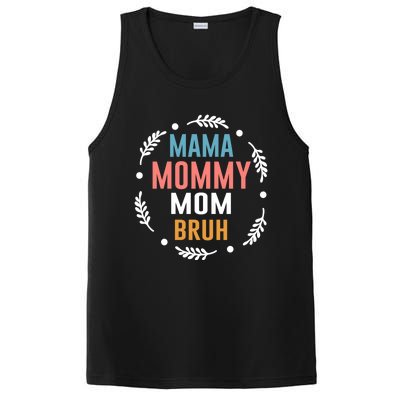 Ma Mama Mom Bruh Vintage Retro PosiCharge Competitor Tank