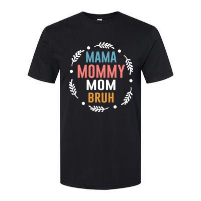 Ma Mama Mom Bruh Vintage Retro Softstyle® CVC T-Shirt