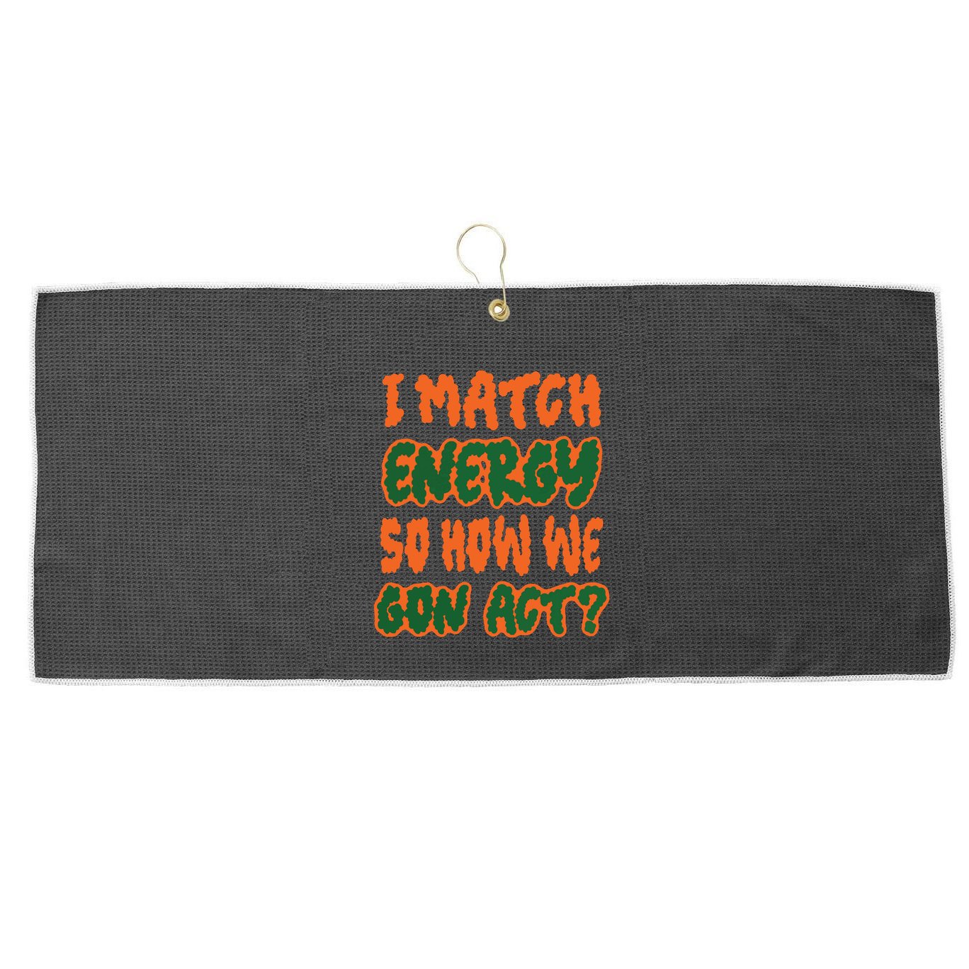 Match Match Large Microfiber Waffle Golf Towel