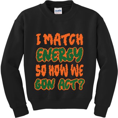 Match Match Kids Sweatshirt