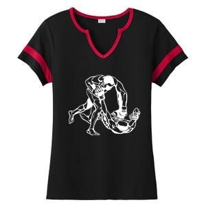 Mma Mixed Martial Arts Gift Ladies Halftime Notch Neck Tee