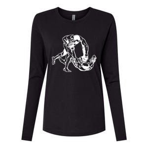 Mma Mixed Martial Arts Gift Womens Cotton Relaxed Long Sleeve T-Shirt