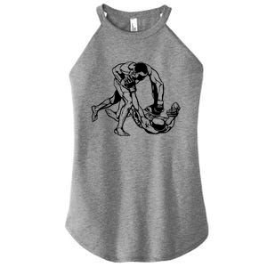 Mma Mixed Martial Arts Gift Women's Perfect Tri Rocker Tank