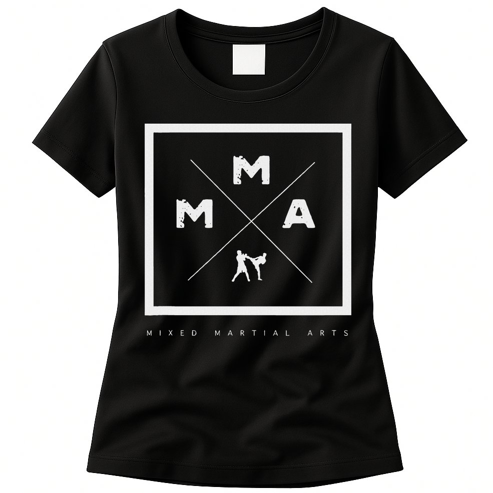 Mma Mixed Martial Arts Womens T-Shirt