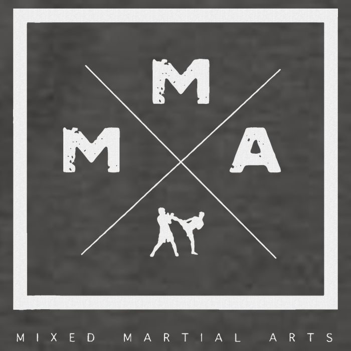 Mma Mixed Martial Arts Vector Backpack
