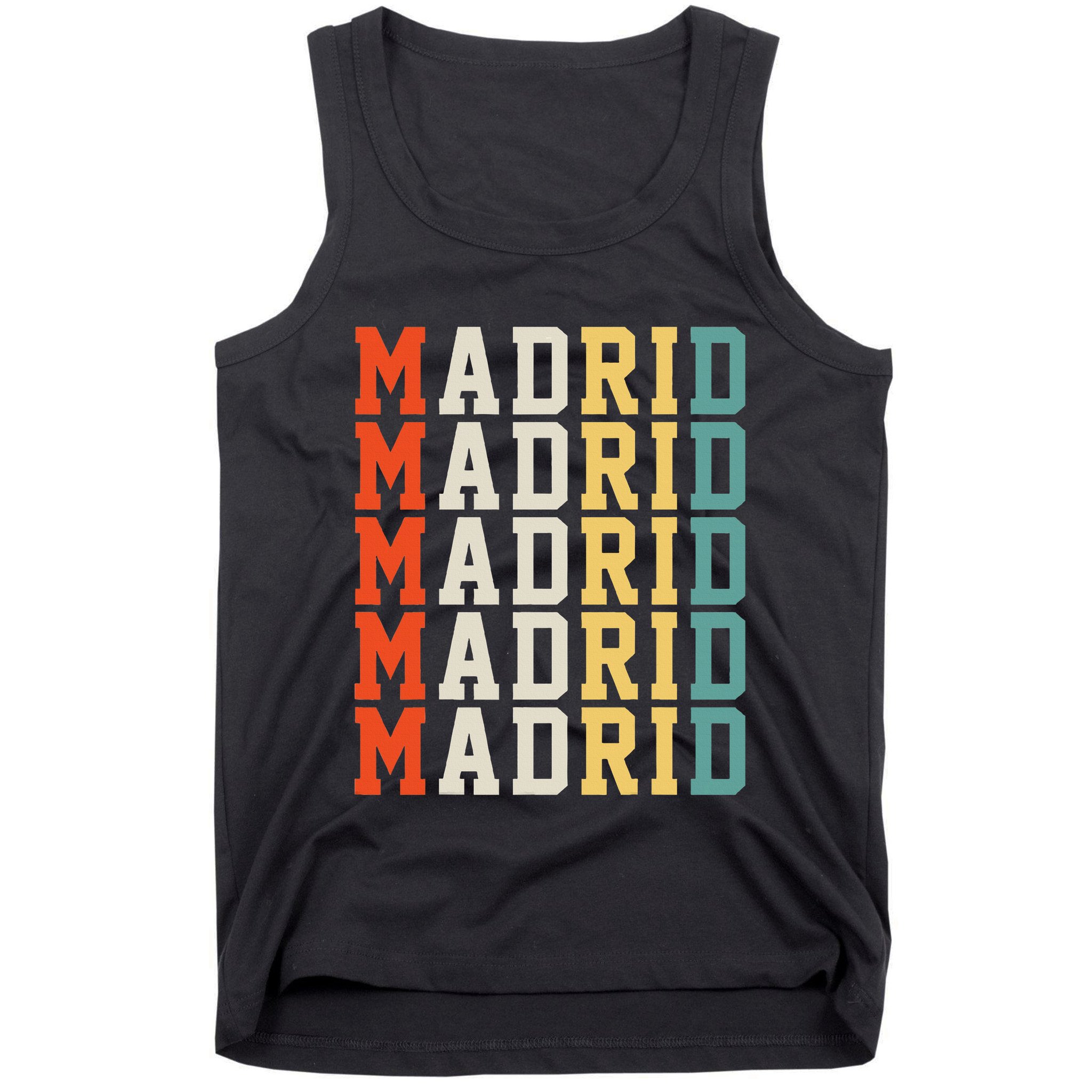 Madrid Madrid Madrid Madrid Madrid Tank Top