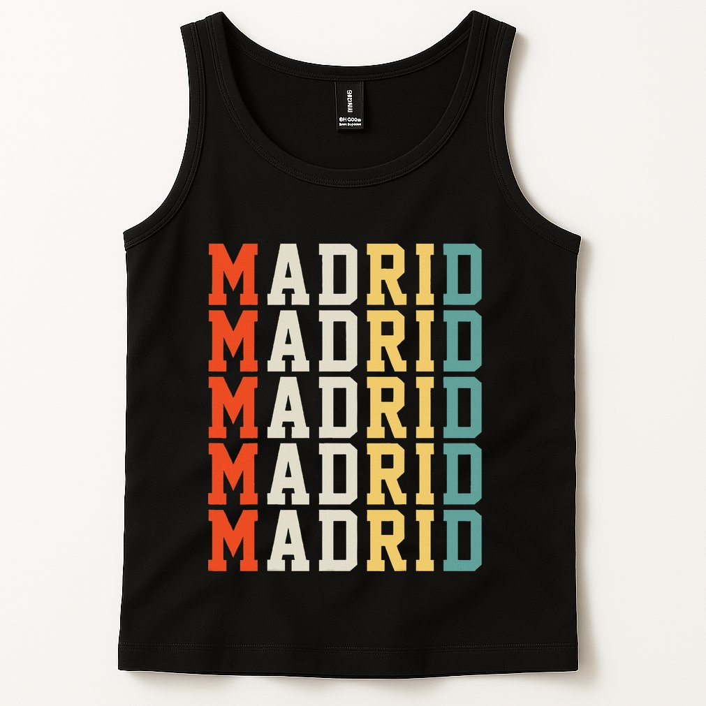 Madrid Madrid Madrid Madrid Madrid Tank Top