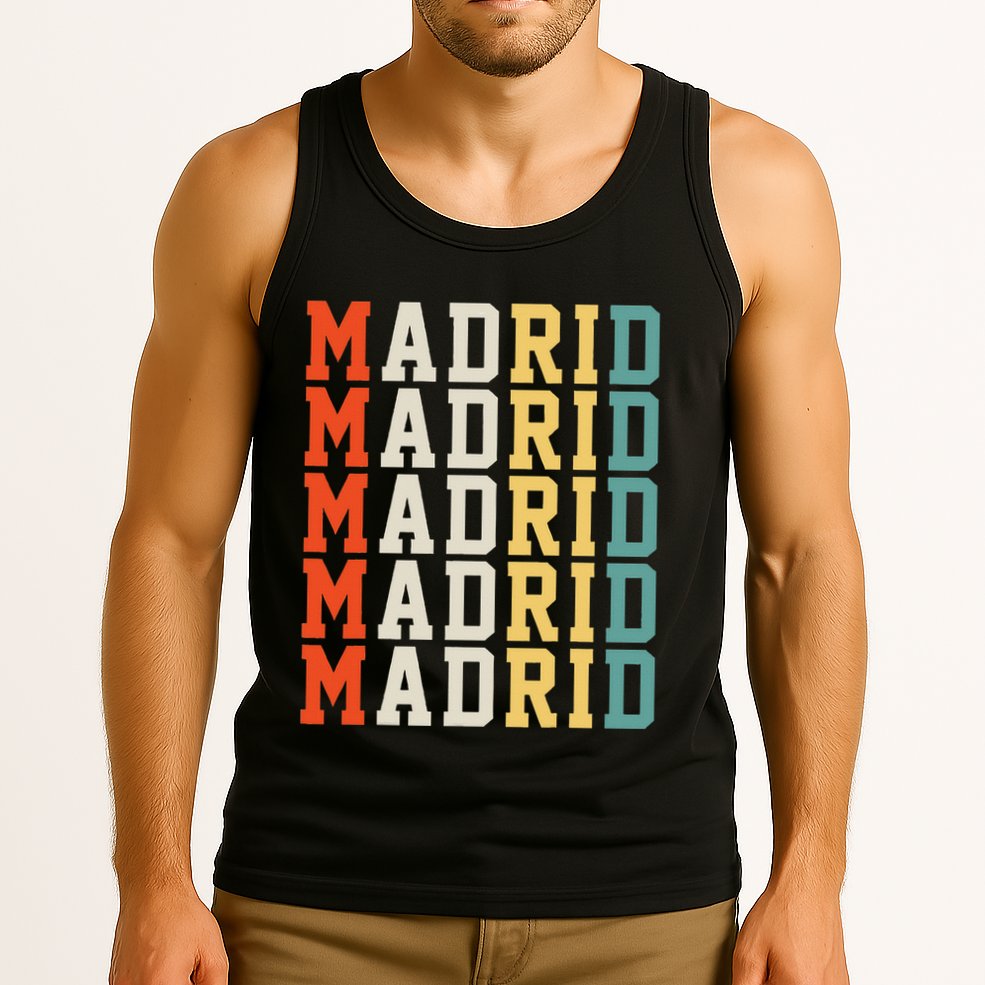 Madrid Madrid Madrid Madrid Madrid Tank Top