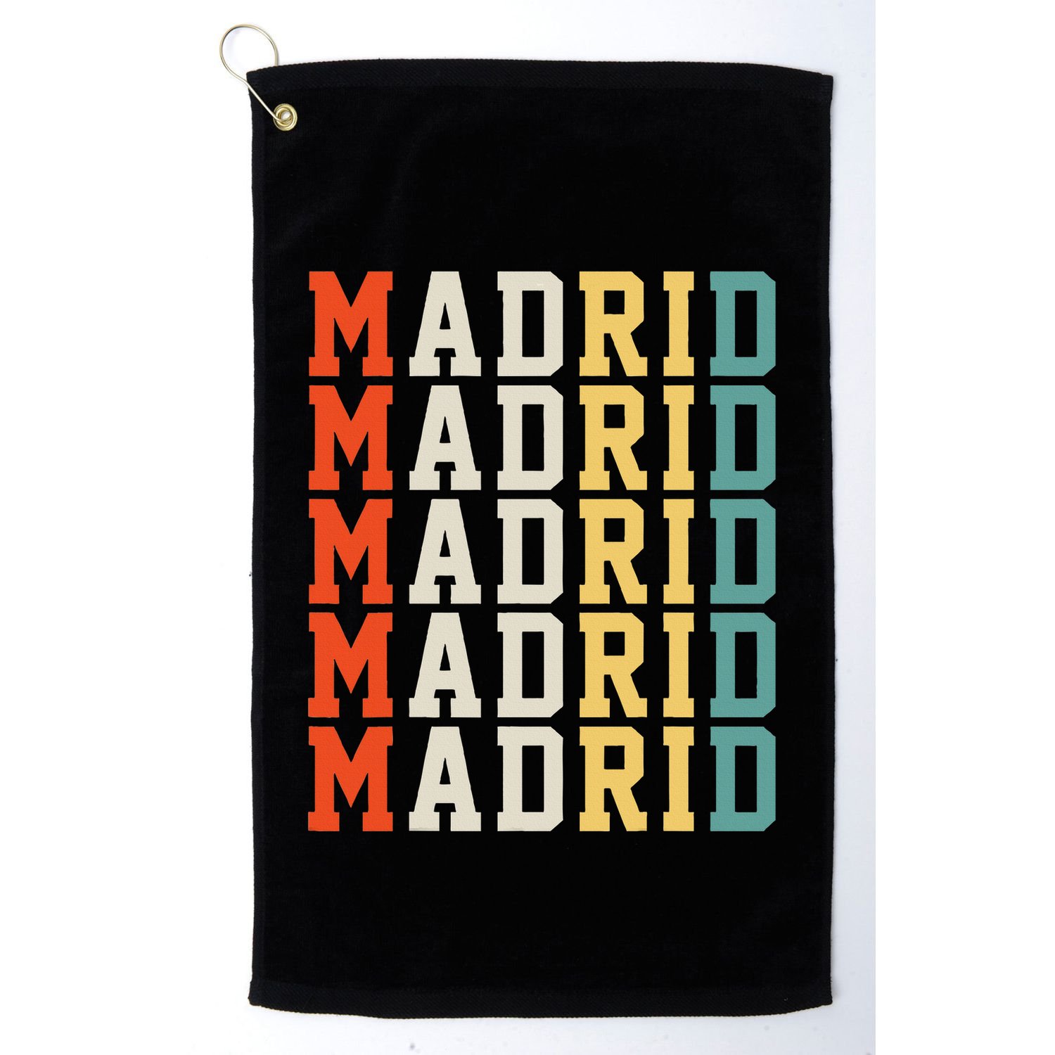 Madrid Madrid Madrid Madrid Madrid Golf Towel