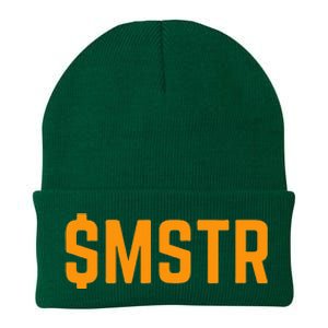 Microstrategy $Mstr Michael Saylor Bitcoin Knit Cap Winter Beanie