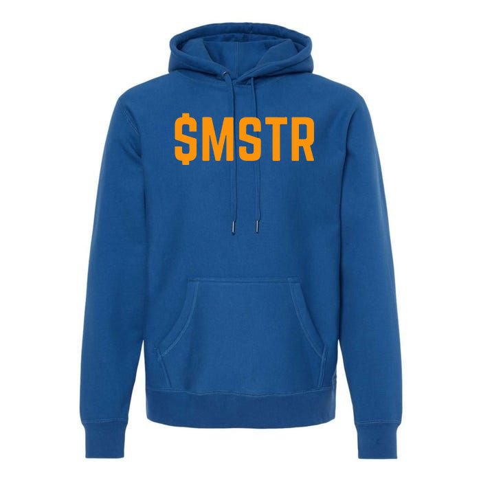 Microstrategy $Mstr Michael Saylor Bitcoin Premium Hoodie