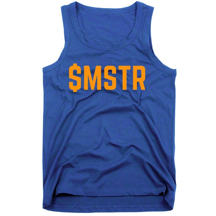 Microstrategy $Mstr Michael Saylor Bitcoin Tank Top