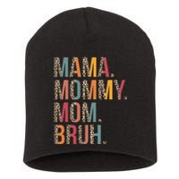 Mama Mommy Mom Bruh Funny Mothers Day Gifts for Mom Short Acrylic Beanie