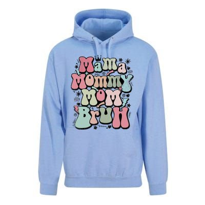 Mama Mommy Mom Bruh Mother's Day For Mom Mommy Unisex Surf Hoodie