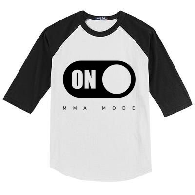 Mma Mode Mixed Martial Arts Meaningful Gift Kids Colorblock Raglan Jersey