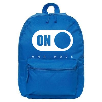 Mma Mode Mixed Martial Arts Meaningful Gift 16 in Basic Backpack