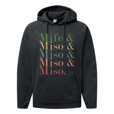 Mife & Miso & Miso & Miso & Miso Performance Fleece Hoodie