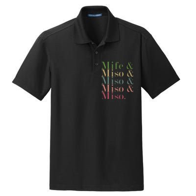 Mife & Miso & Miso & Miso & Miso Dry Zone Grid Polo