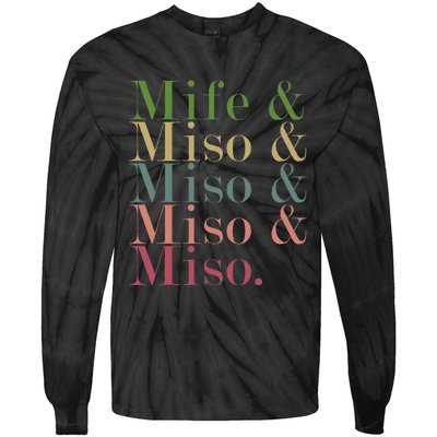 Mife & Miso & Miso & Miso & Miso Tie-Dye Long Sleeve Shirt