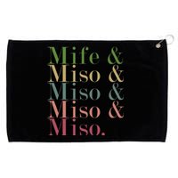 Mife & Miso & Miso & Miso & Miso Grommeted Golf Towel