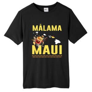 Malama Maui Malama Strong Hawaii Tall Fusion ChromaSoft Performance T-Shirt